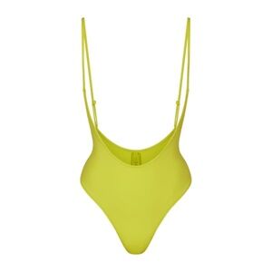 SKIMS Signature Swim Open Bust One Piece - Citrus